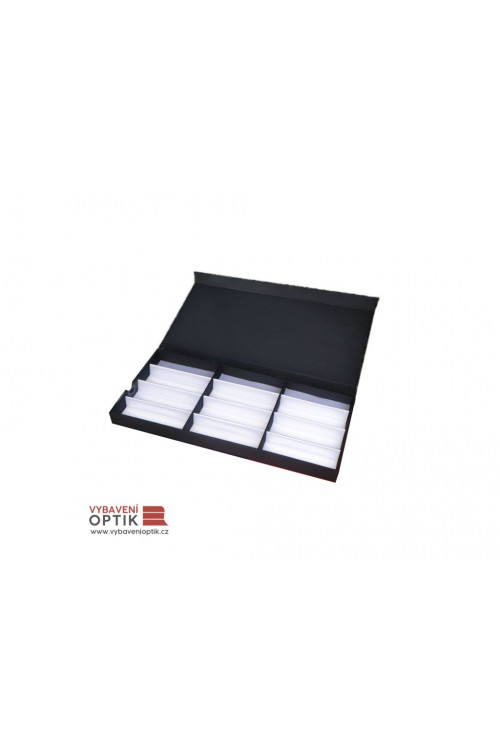 kaseta na okulary - KM12 black - 6 cm